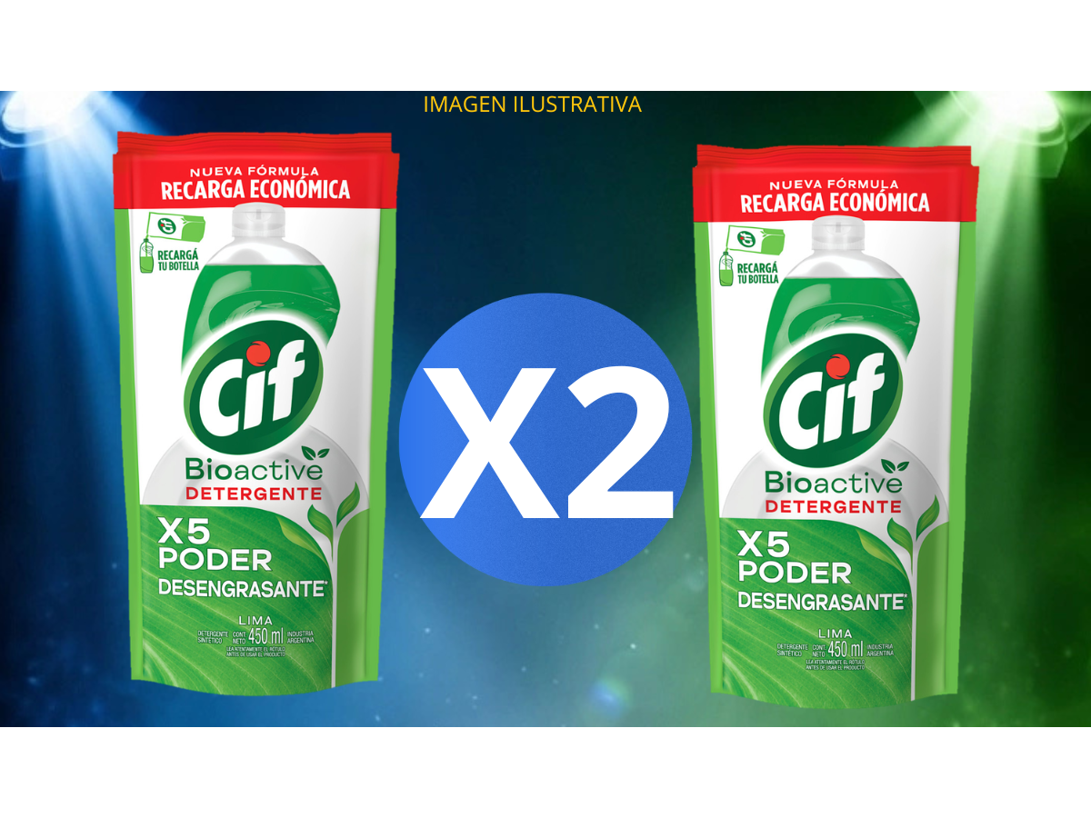 900 ML DETERGENTE CIF BIOACTIVE CITRUS