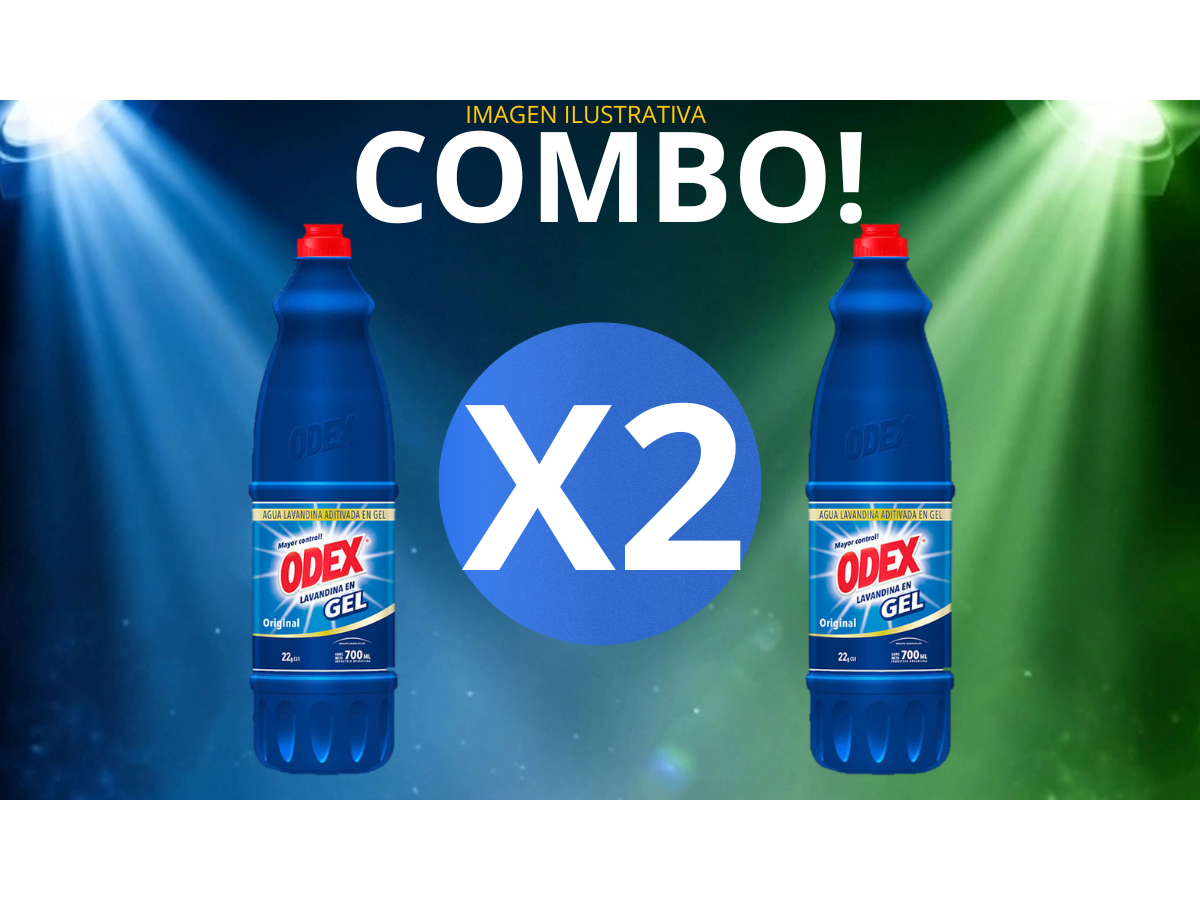 2 LAVANDINAS EN GEL ODEX 1,4 LITROS