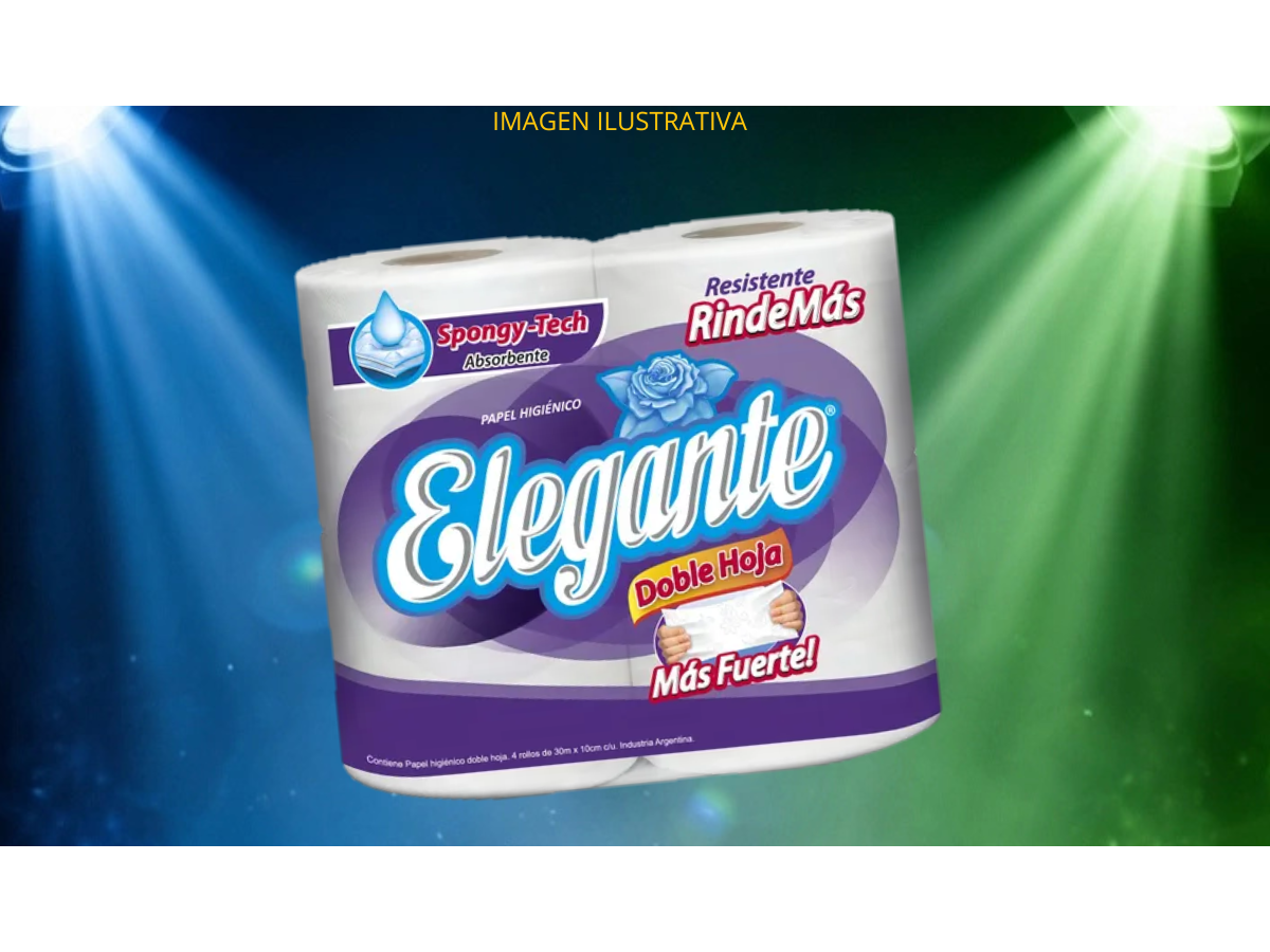 PAPEL HIG. ELEGANTE DOBLE HOJA 4 X 30MTS