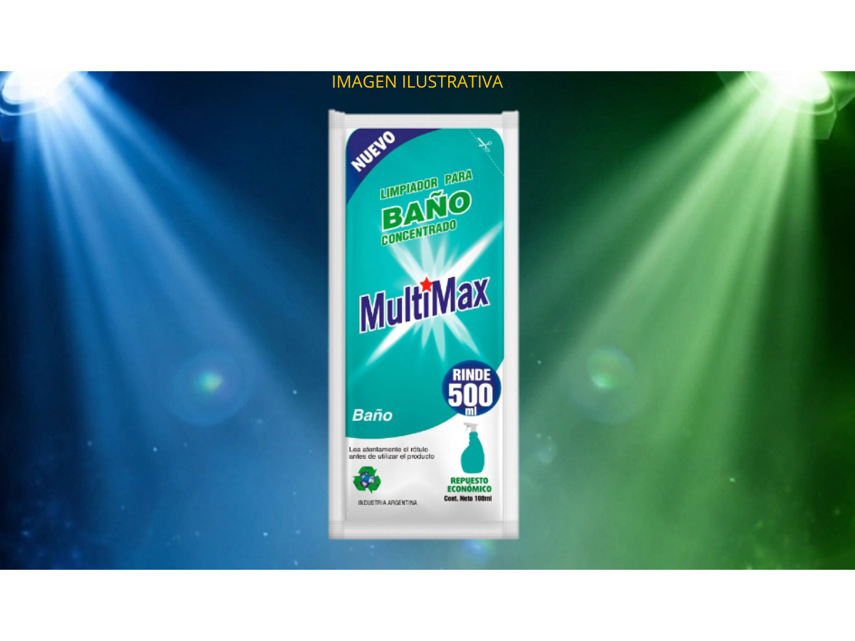 LIMPIADOR DESENGRASANTE DE BAÑO MULTIMAX