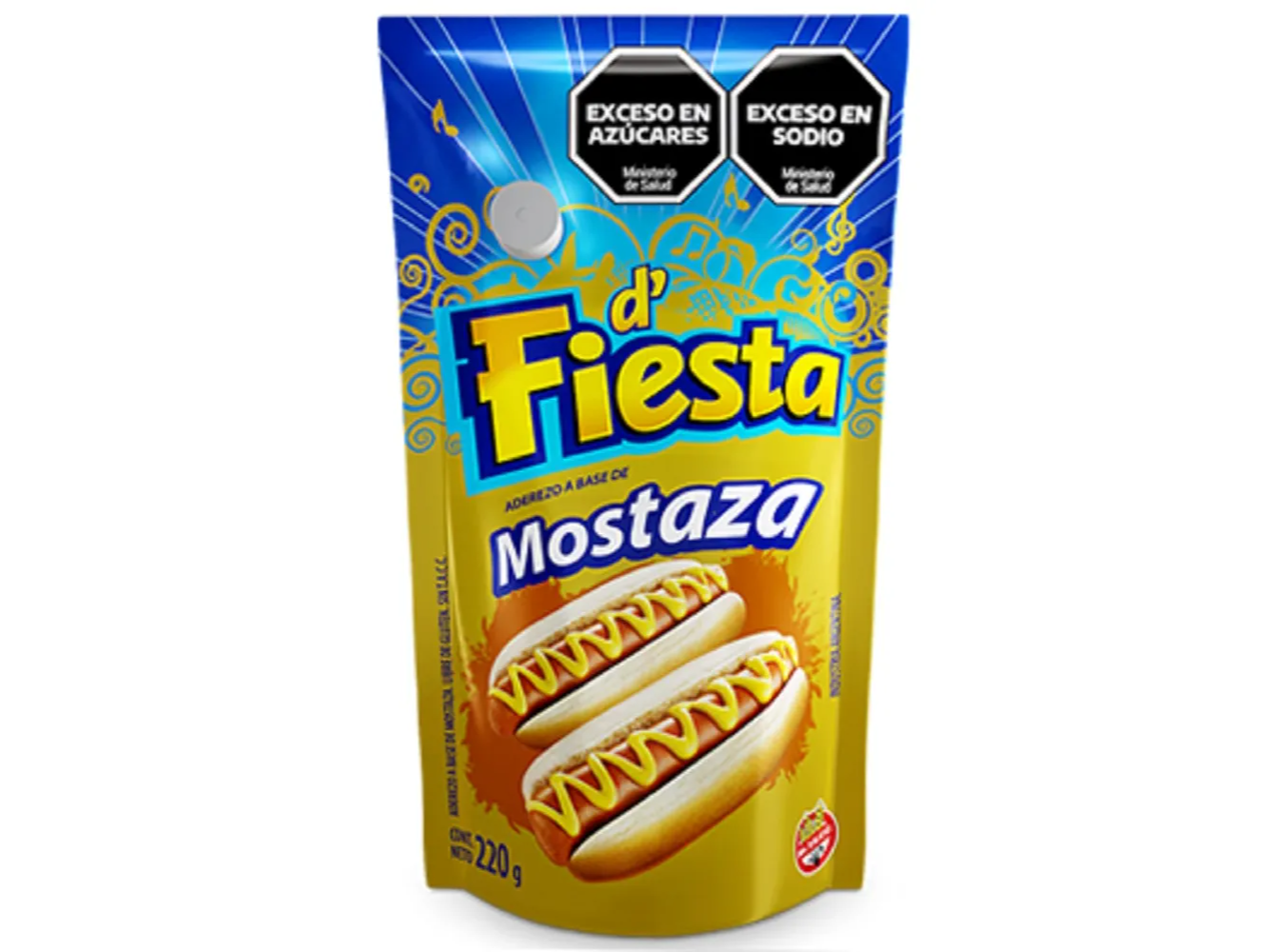 MOSTAZA D FIESTA 220GR X24