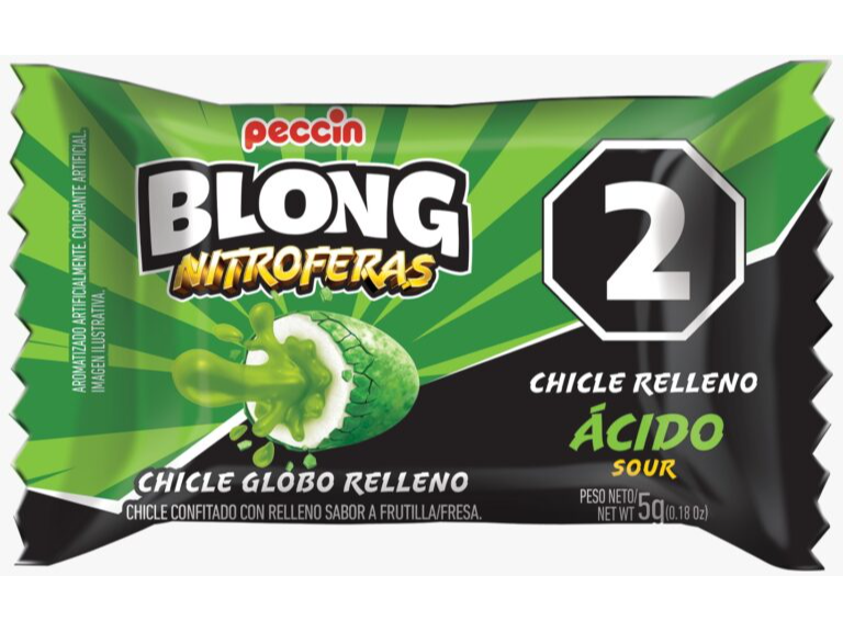 CHICLE BLONG ACIDO 24 Disp X 40u