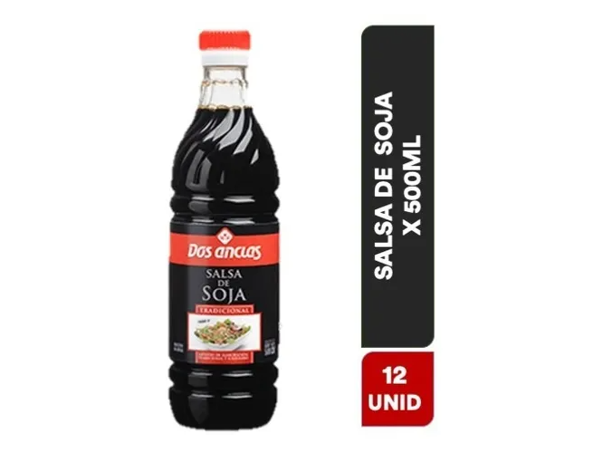 DOS ANCLAS S.SOJA TRAD. 500CC X 12