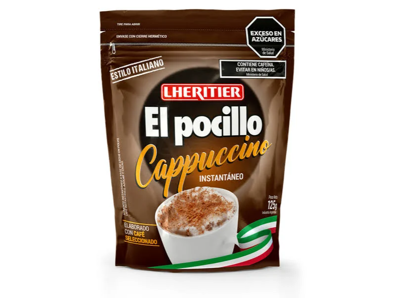 CAPPUCCINO EL POCILLO 125GRS X12