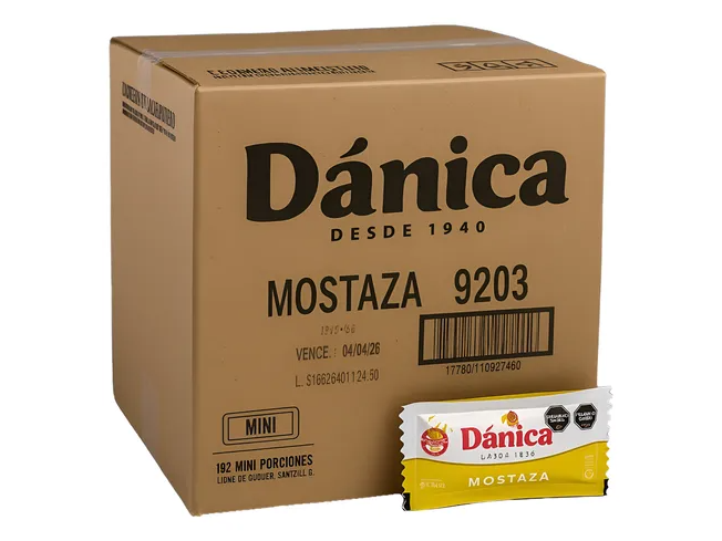 MOSTAZA DANICA 8CC X192