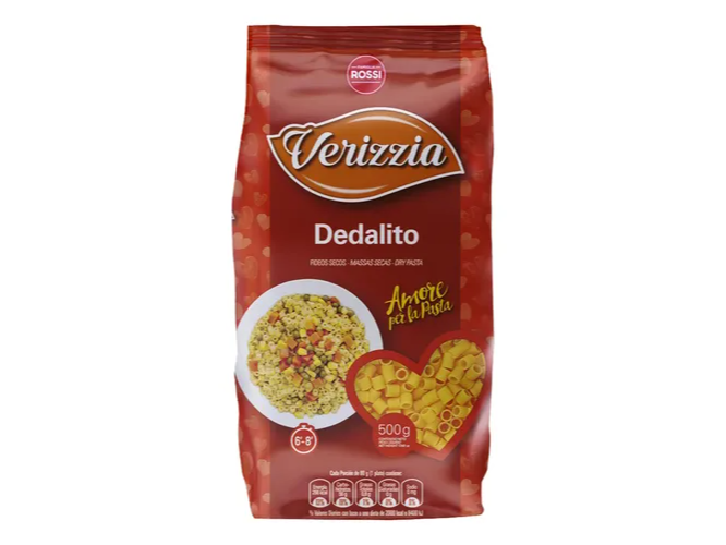 VERIZZIA DEDALITO 500GRS X15