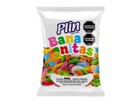 BANANITA PLIN BOLSA X 500 GR