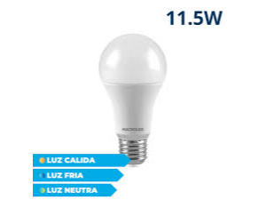 LAMPARA LED 11,5W CALIDA MACROLED