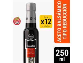 ACETO REDUCCIÓN CASALTA 250ML X12