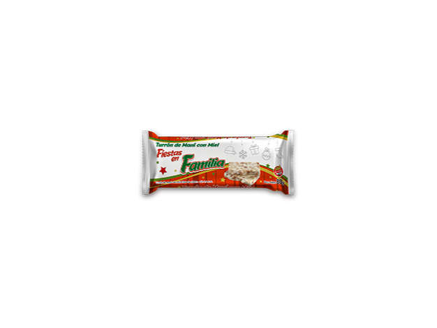 TURRON MANI C/MIEL LHERITIER 80G X24