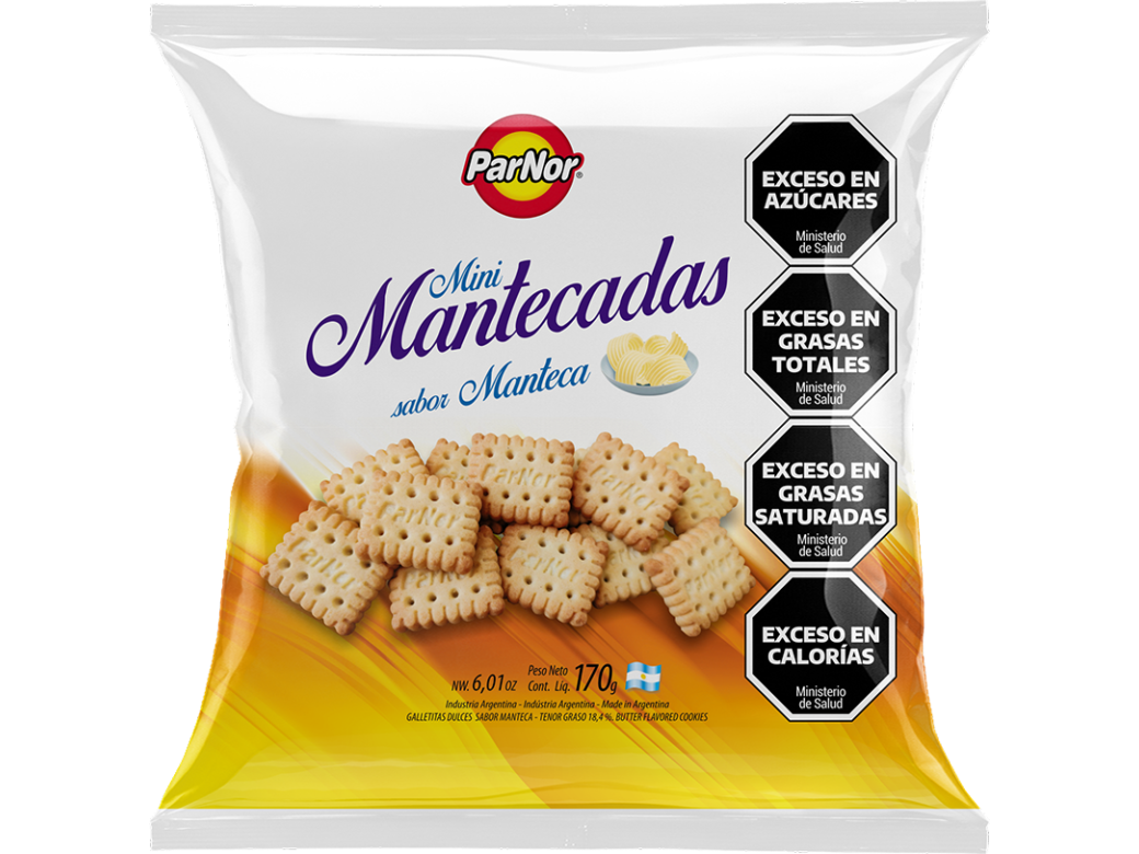 GALLETAS MINI MANTECADAS BOLSA 170GR