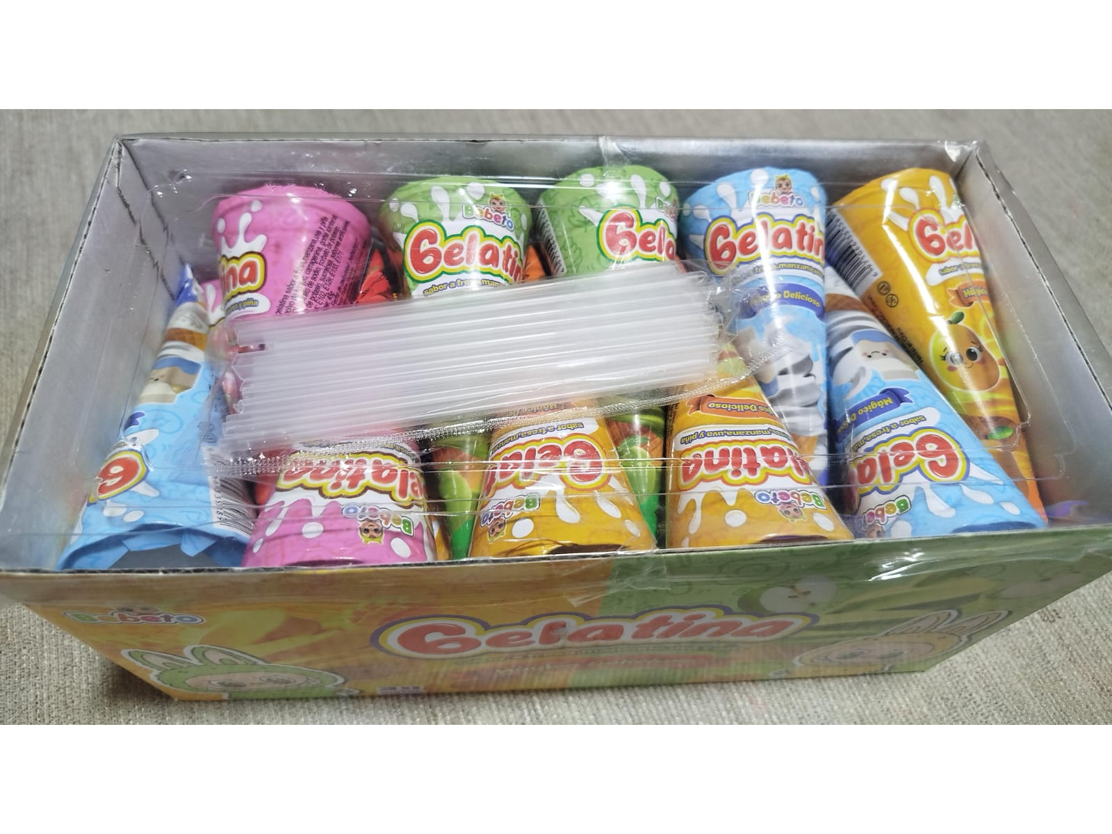 CONO GELATINA LIQUIDA 12*30