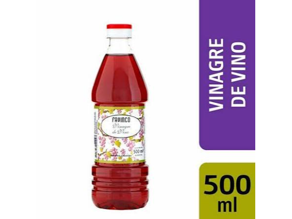 VINAGRE VINO FAVINCO 500ML X12