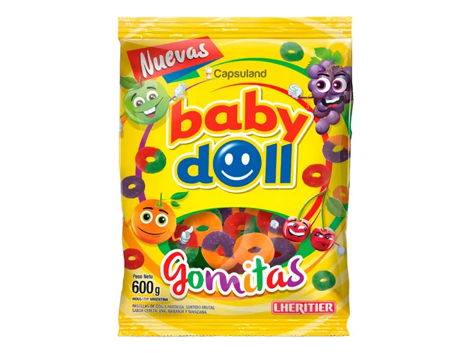GOMITAS BABY DOLL BL 600GRS X6