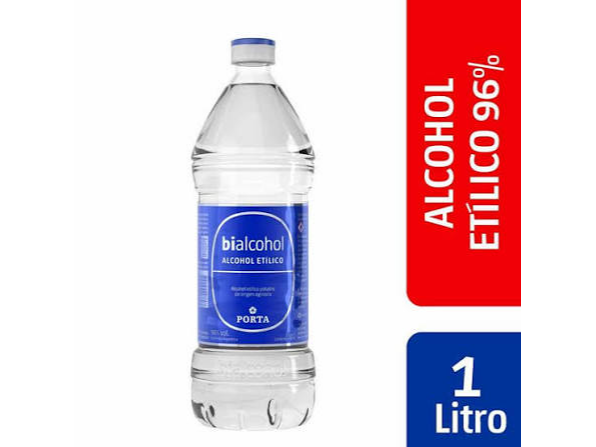 ALCOHOL ETILICO 96° BIALCOHOL 1000ML X12