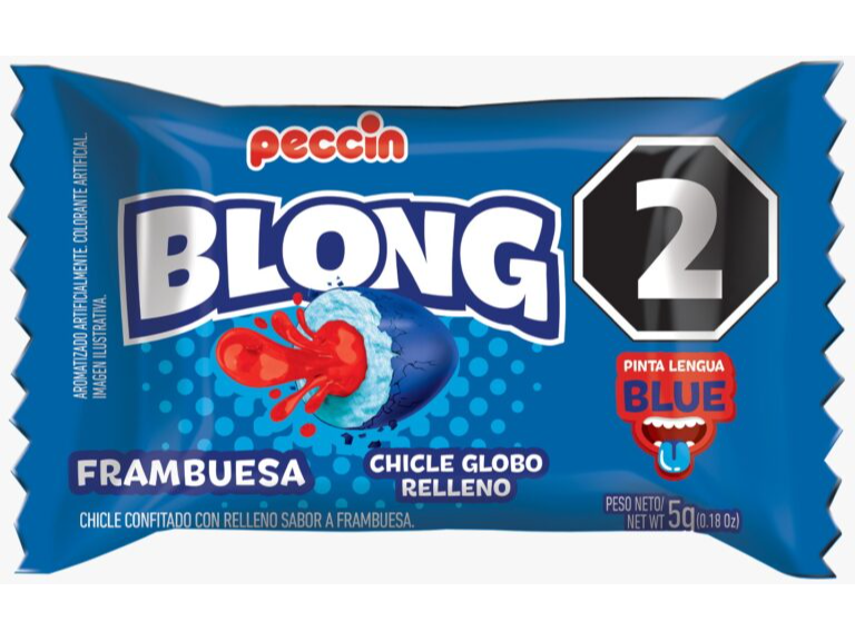 CHICLE BLONG BLUE PINTA 24 DISP X 40 U