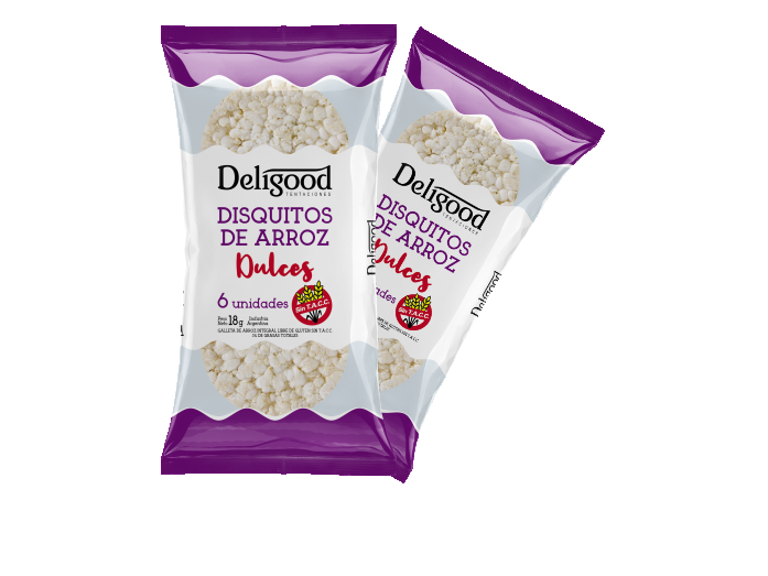 DISCO DE ARROZ CAJA 20 PAQ X 6U DULCE