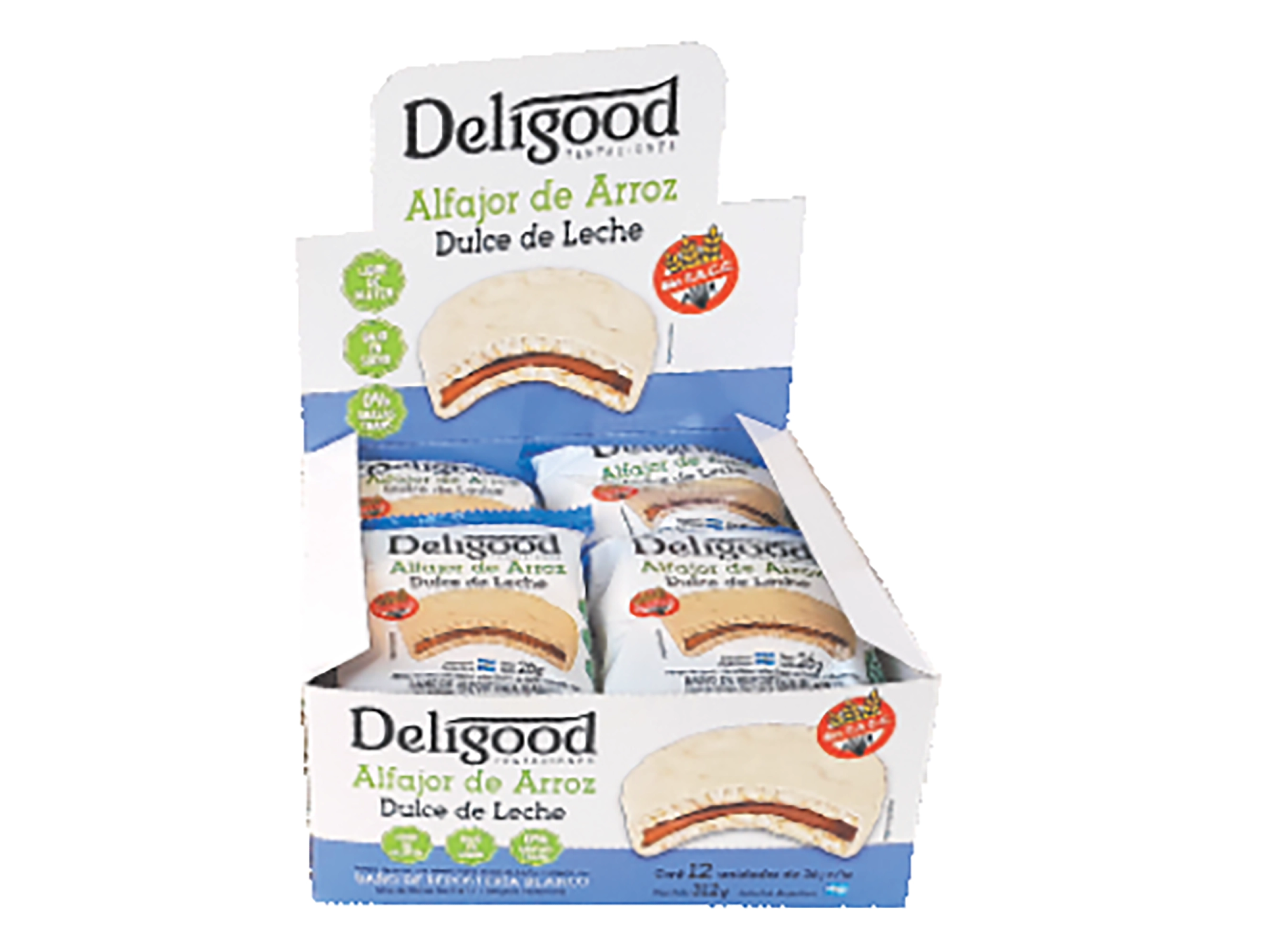 ALFAJOR DE ARROZ X 54U BLANCO