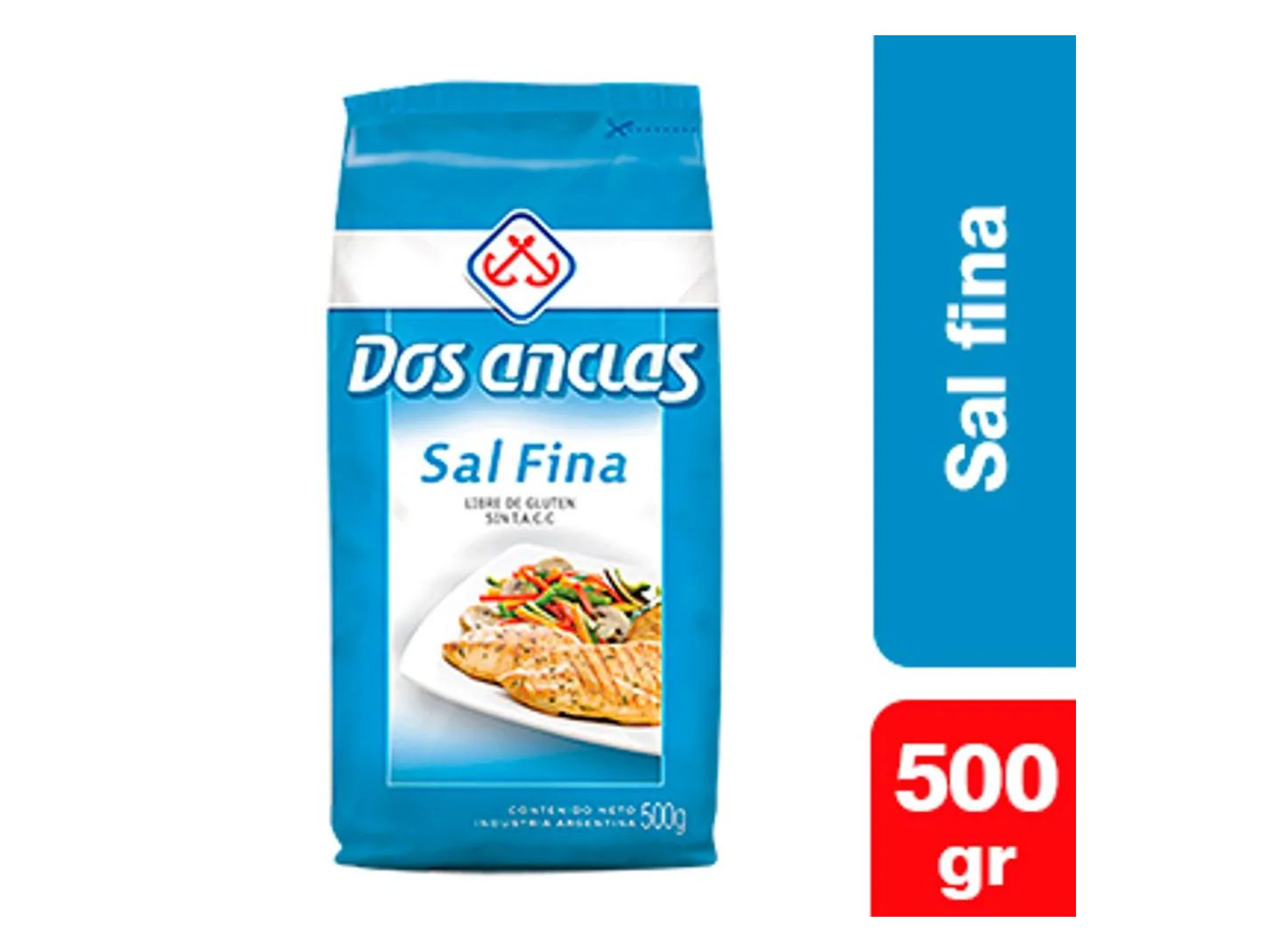 DOS ANCLAS FINA PAQ. 500G X12