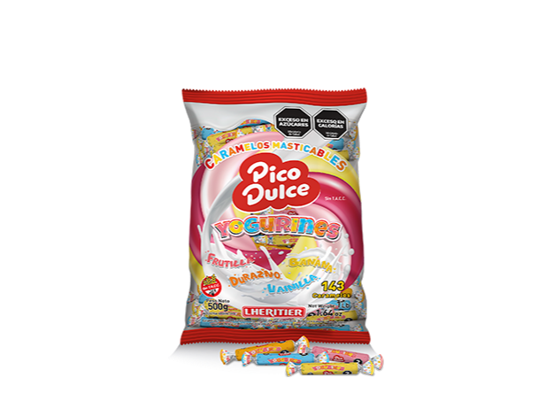 PICO DULCE CARAM. MA. YOGURINES 500G X12