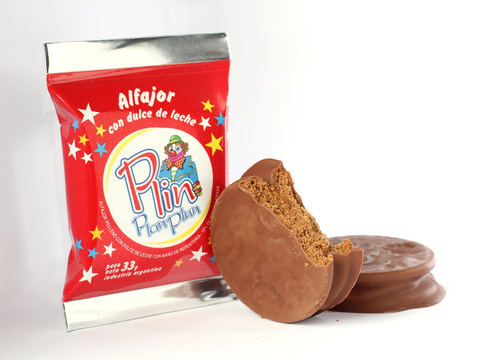 ALFAJOR PLIN NEGRO CAJA X 40U