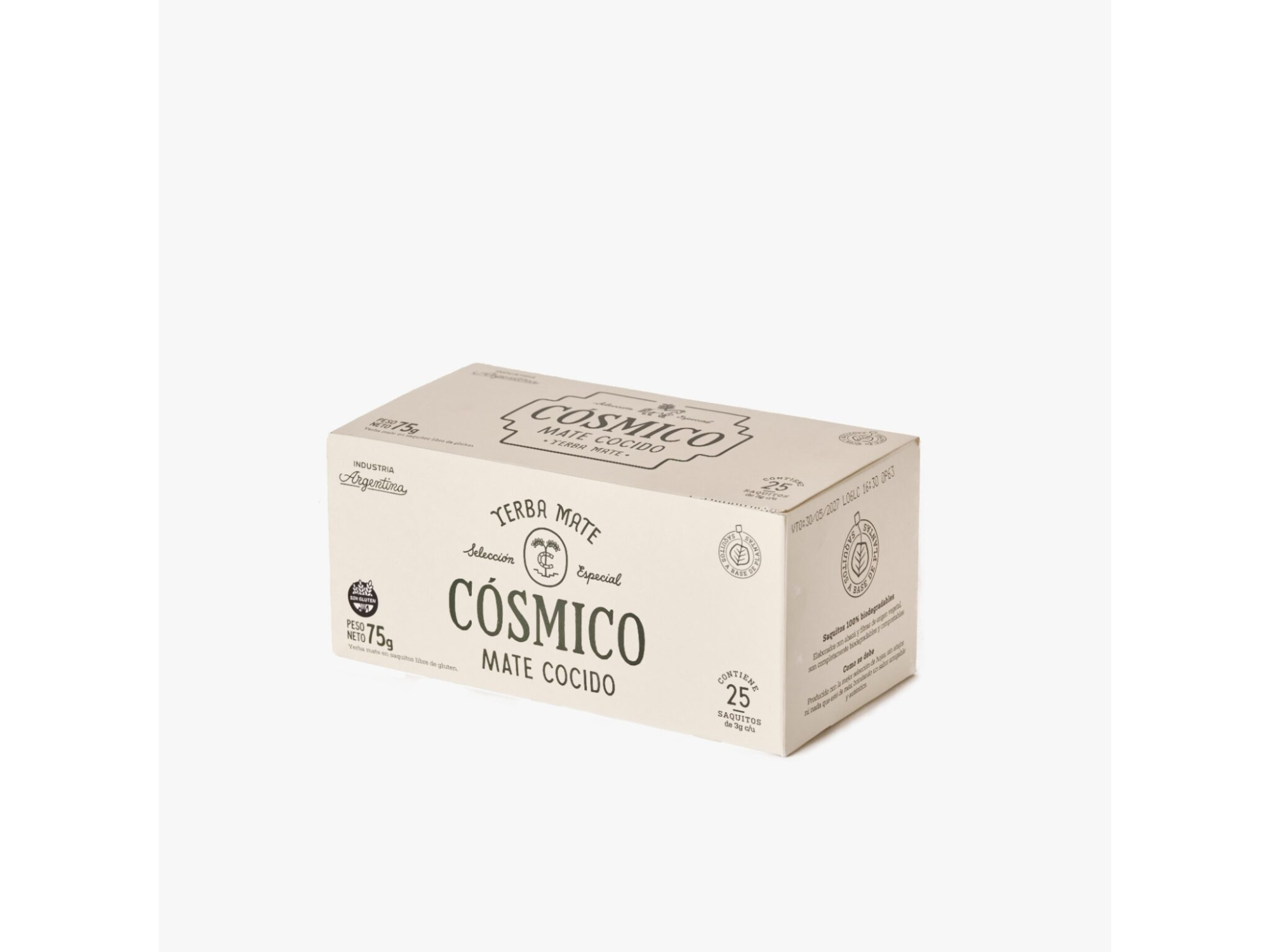 MATE COCIDO COSMICO X25 SAQUITOS