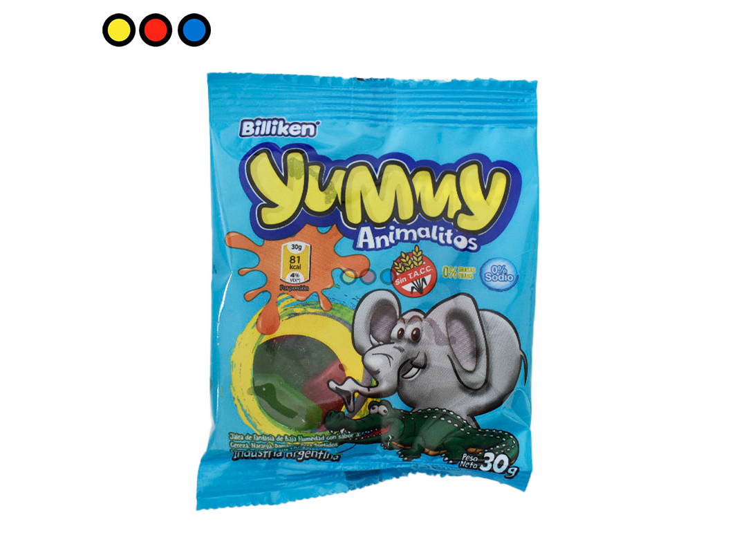YUMMY GOMITAS 30GR ANIMALITOS X 12