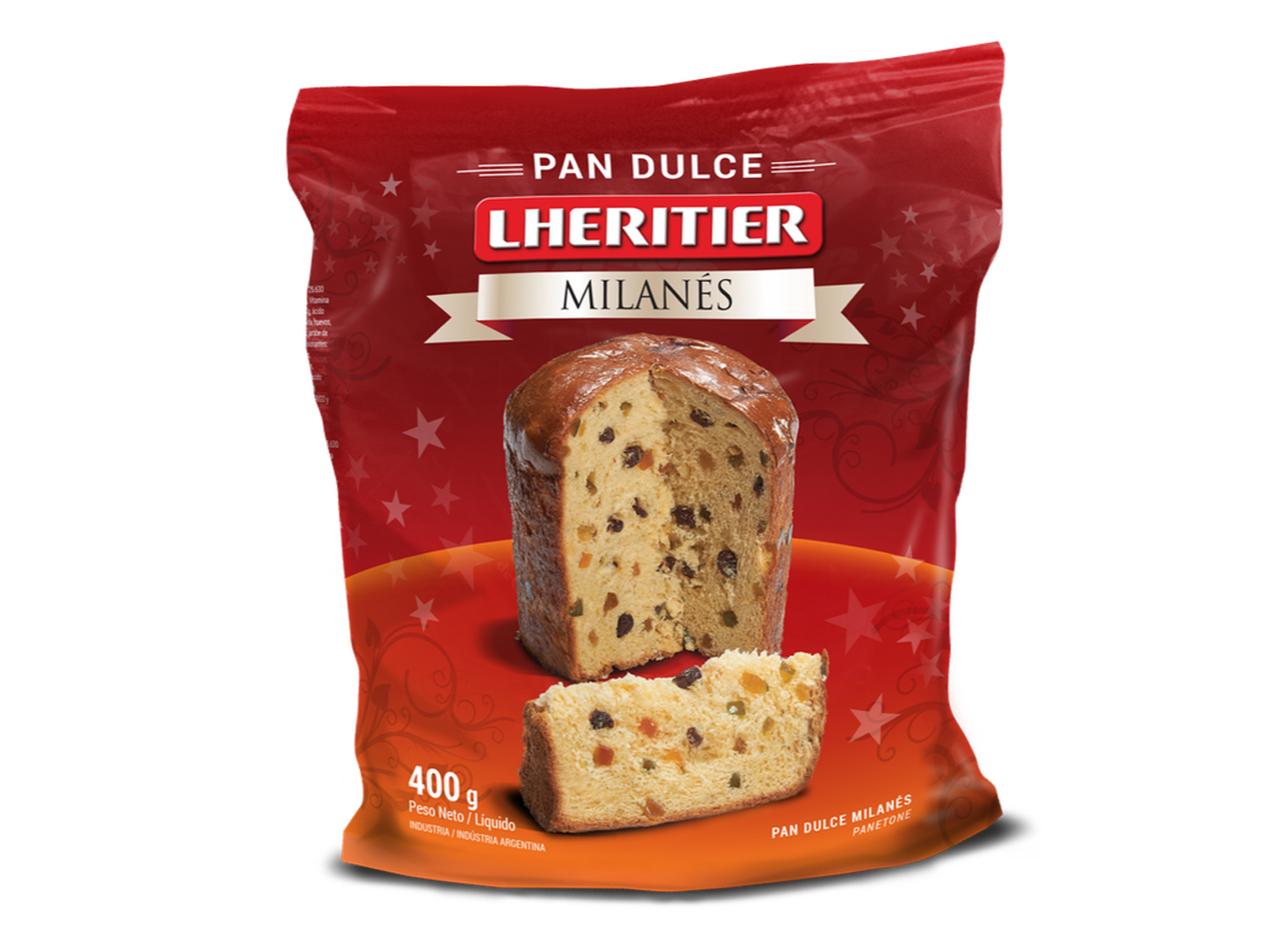 PAN D. MILANES LHERITIER 400G X10