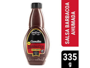 SALSA BBQ AHUMADO CASALTA 335GR X12
