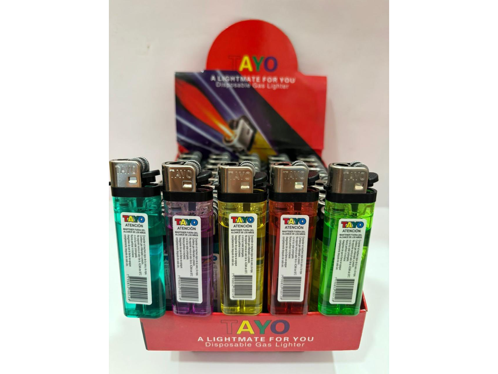 ENCENDEDOR PIEDRA tayo 20*50 (1000U)