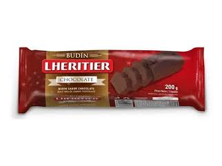 BUDIN LHERITIER DE CHOCOLATE 200G X12