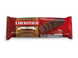 BUDIN LHERITIER DE CHOCOLATE 200G X12