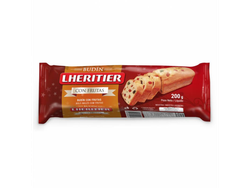 BUDIN LHERITIER C/FRUTAS 200G X12
