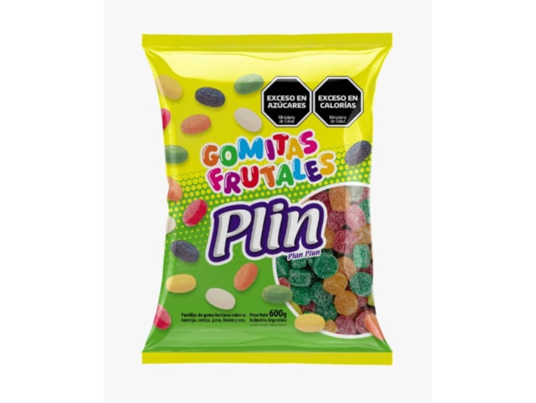 GOMITAS FRUTALES REDONDAS X 600 GRS