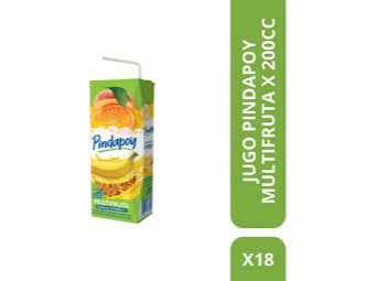 PINDAPOY MULTIFRUTA 200 X18