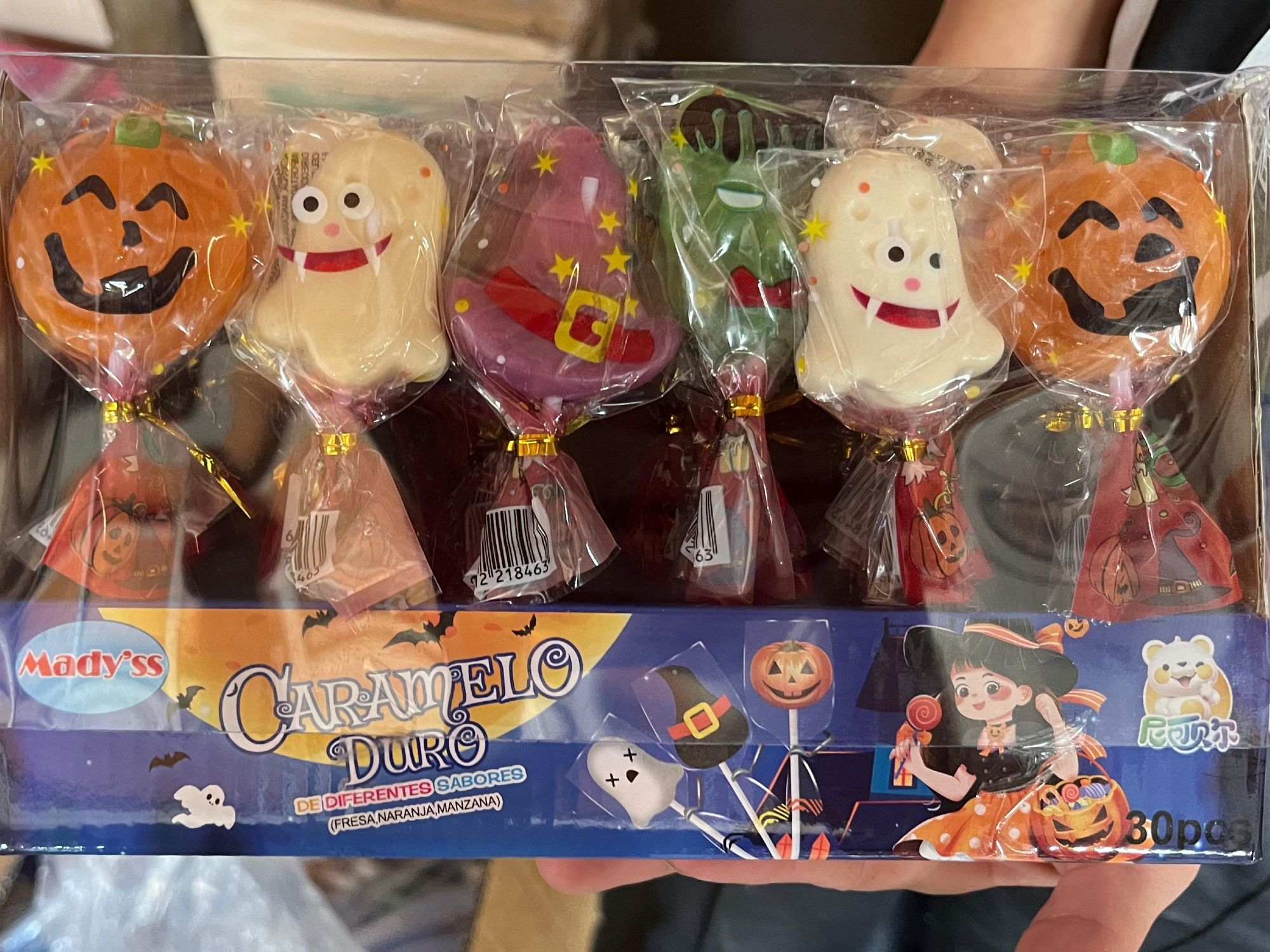 MONSTRUOS CARAMELO DURO 20*30