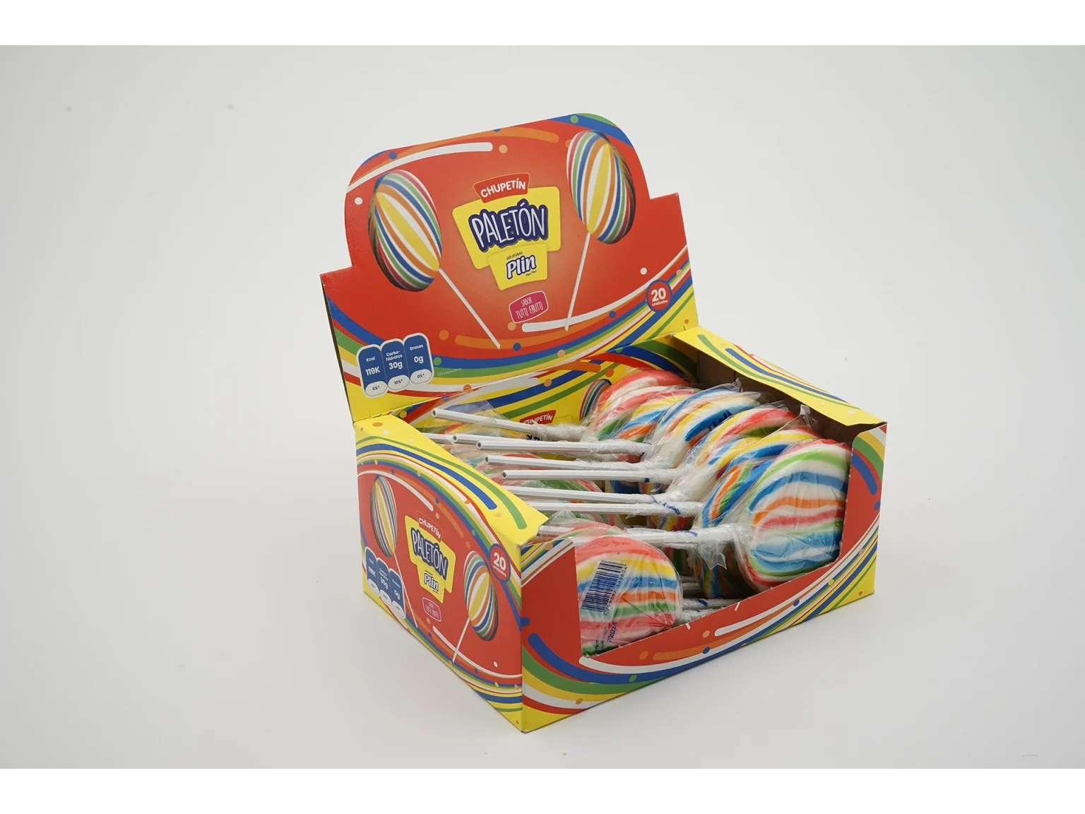 CHUPETIN PALETON TRENSADO X 20U