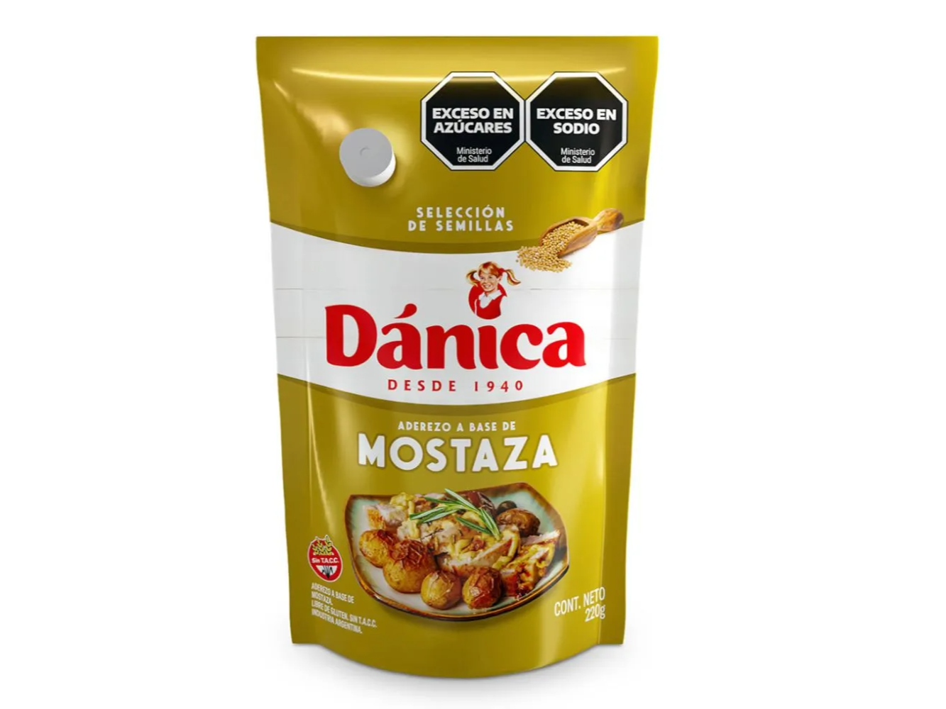 MOSTAZA DANICA 220GR X24