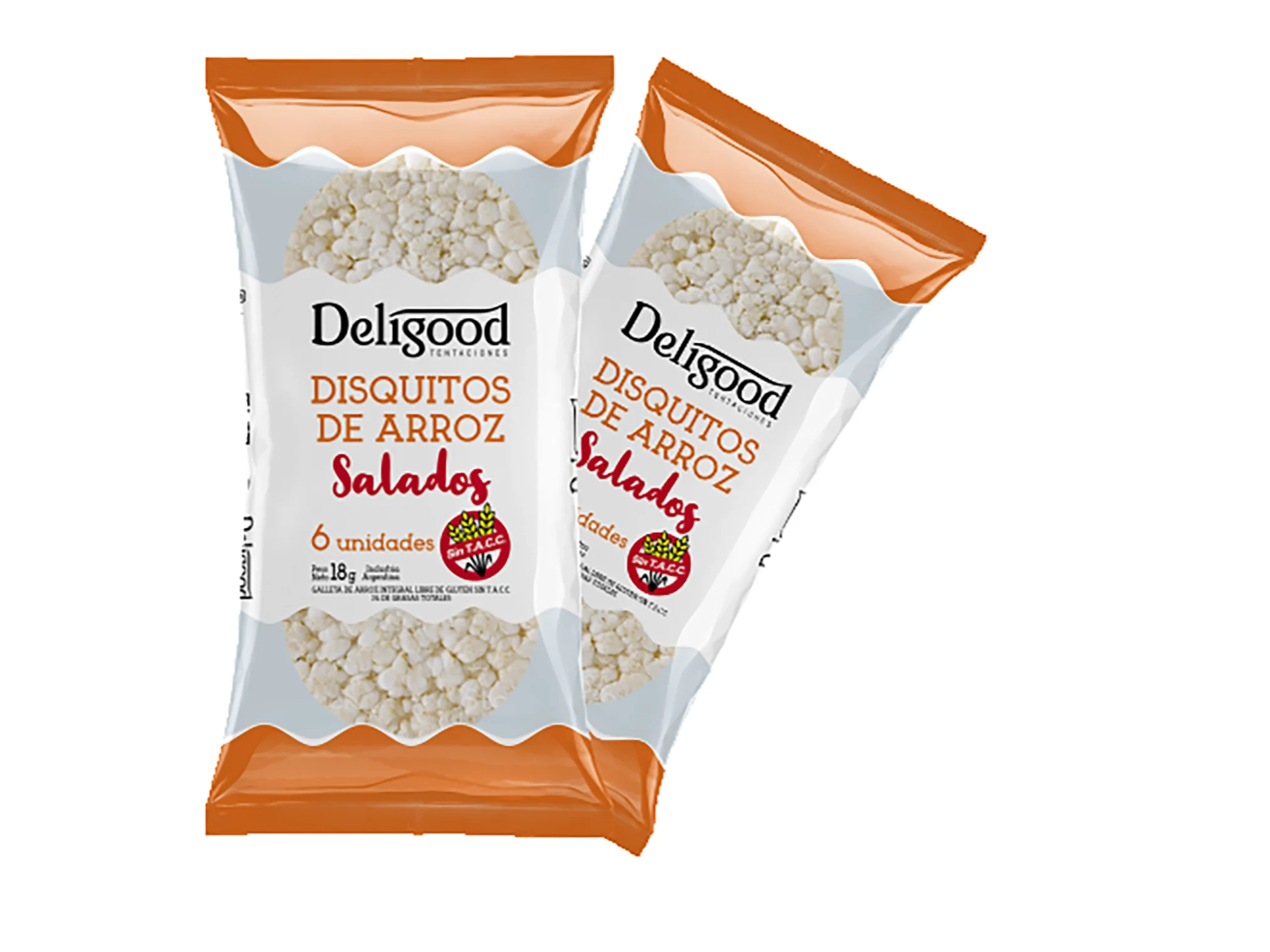DISCO DE ARROZ CAJA 20 PAQ X 6U SALADO