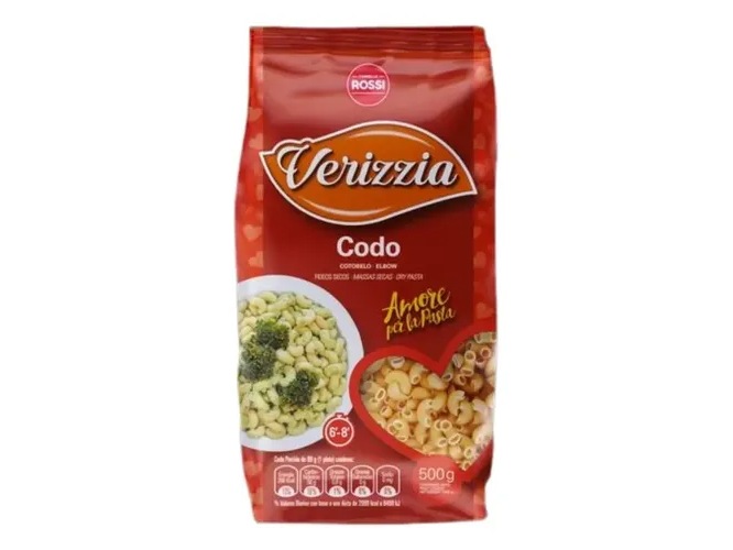 VERIZZIA CODO 500GRS X12