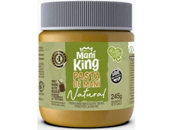 PASTA MANI NATURAL 245GRS X12