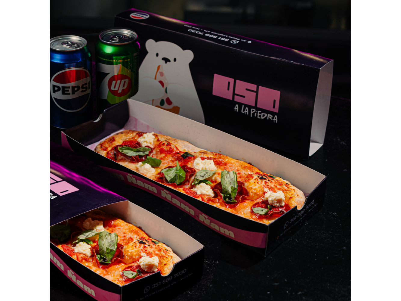2 Pocket Honey Pepperoni + 2 Bebidas