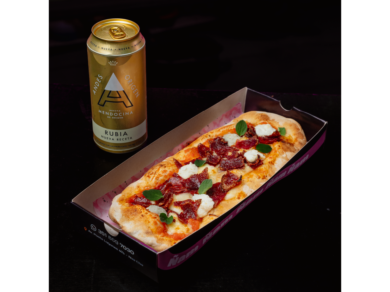 Pocket Honey Pepperoni + Andes Lata