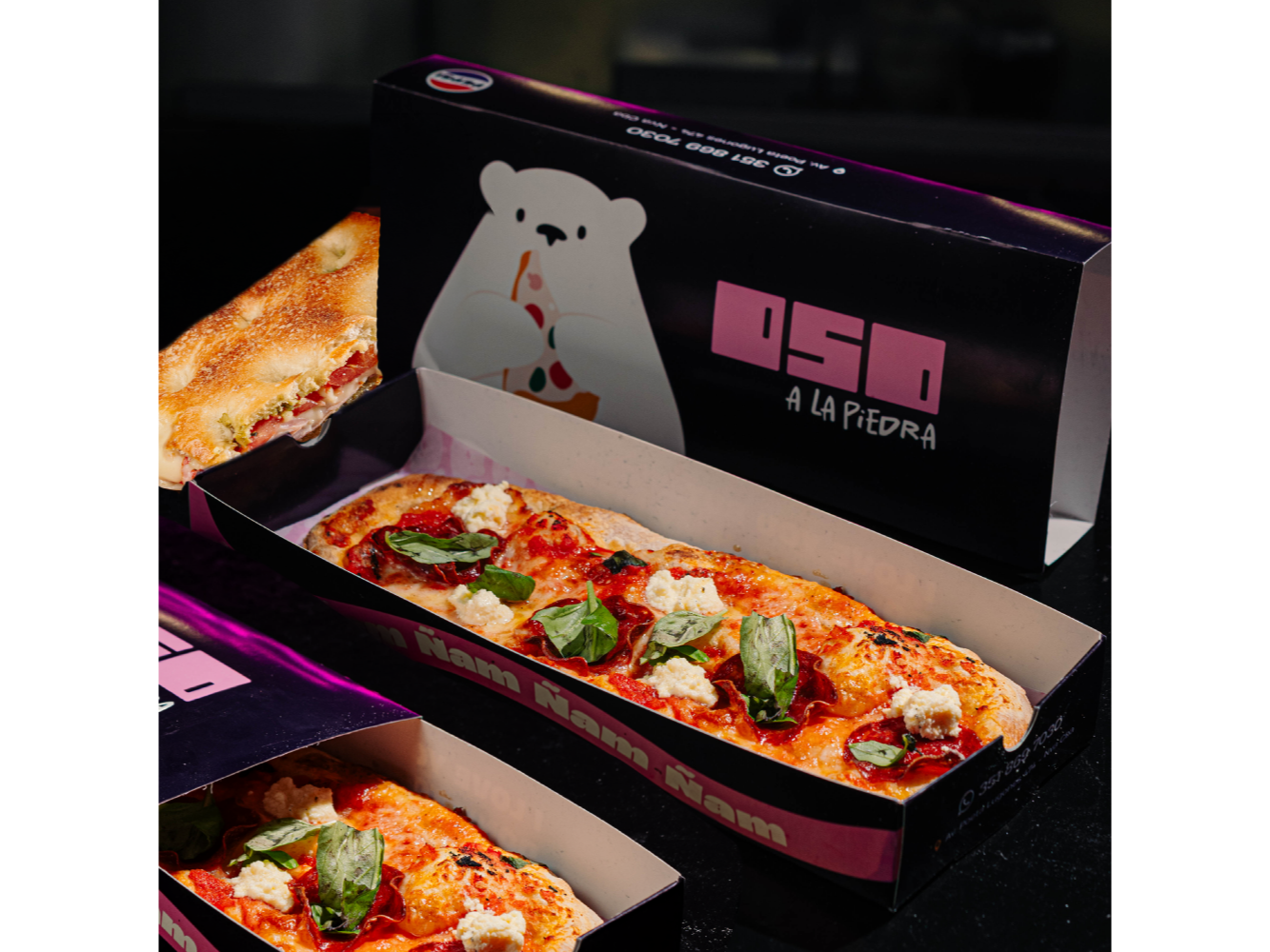 2 Pocket Honey Pepperoni + 2 Focaccia La Nona