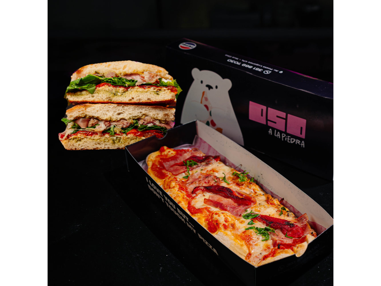 Pocket Especial + Focaccia Crudo y Rúcula