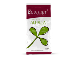 EQUIDIET CUBO DE ALFALFA 25 KG