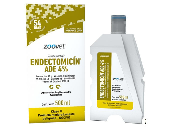 ENDECTOMICIN 4% 500 ML