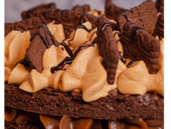 Torta Brownie con chocotorta