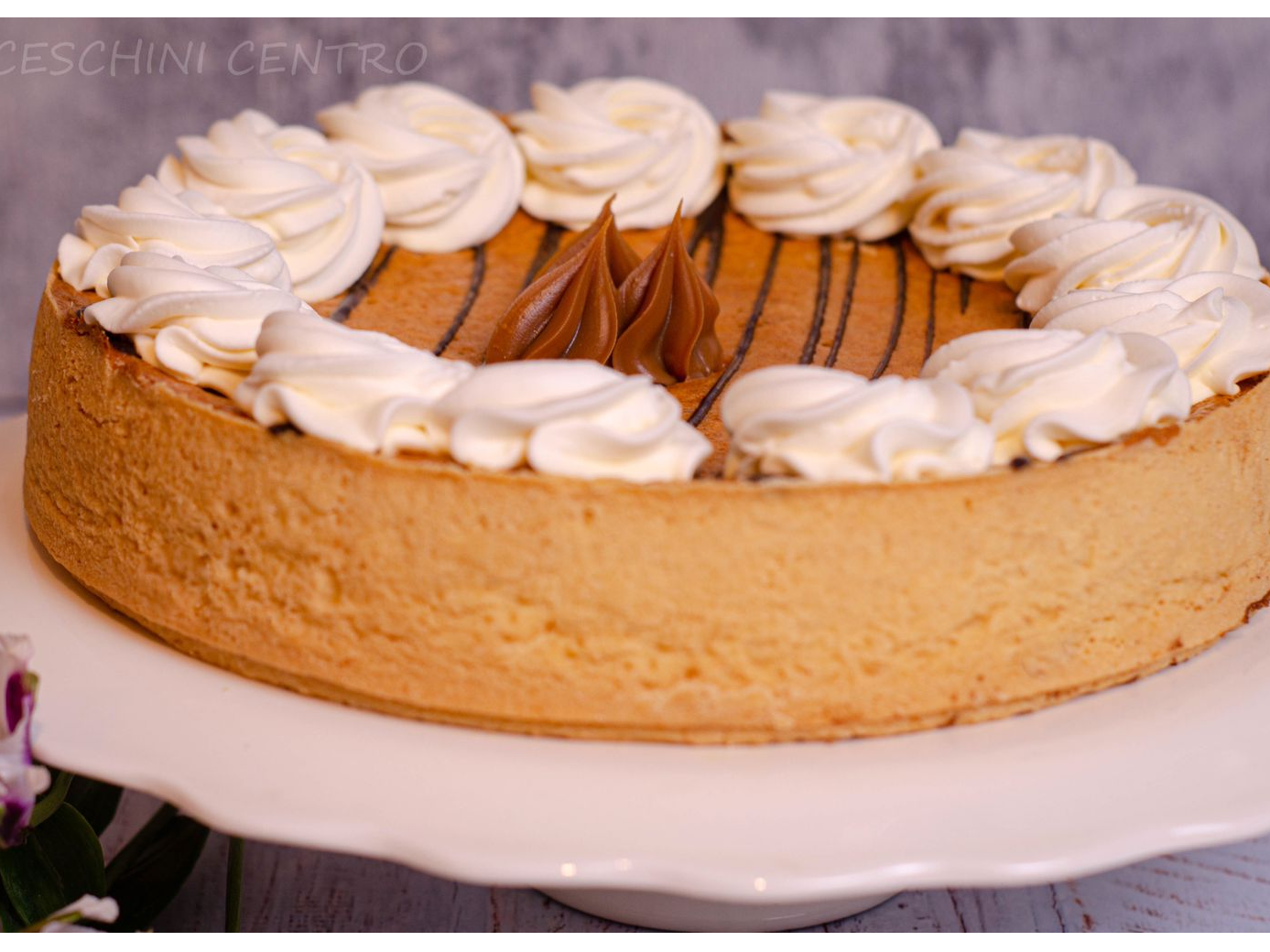 Tarta Flan con Dulce de Leche