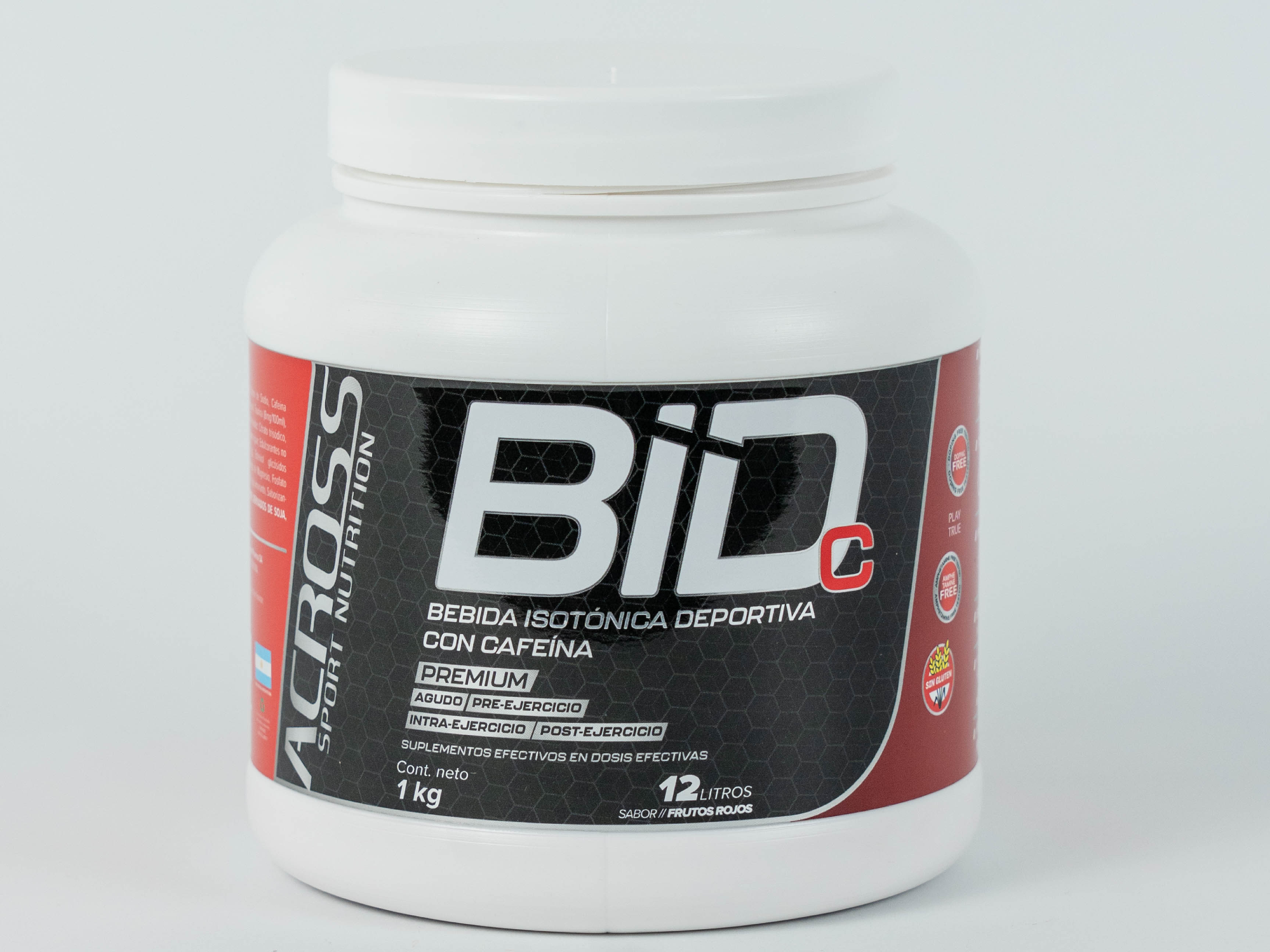 BIDc | Isotónica con Cafeína en Polvo